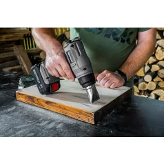 GRAPHITE Akkus Hőlégfúvó 550"C 18V Li-Iakku Nélk. 