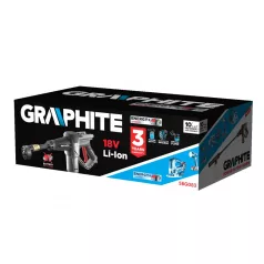 GRAPHITE Akkus Magasnyomású Mosó 18V Akku Nélk 