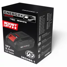GRAPHITE Akkumulátor Energy+18V Li-Ion 6Ahboostup 