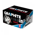 GRAPHITE Körfűrészgép 1200W 185/20 mm 3,8Kg+Koff