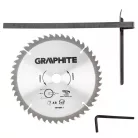 GRAPHITE Körfűrészgép 1200W 185/20 mm 3,8Kg+Koff