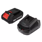 GRAPHITE Akkumulátor 2Ah + Töltő Szett Energy + 