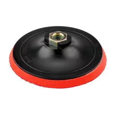 GRAPHITE Gumitányér 125 mm*M14 Tépőzáras 