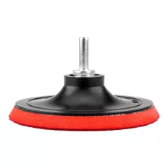 GRAPHITE Gumitányér 125 mm*M14 Tépőzáras+Befogócsa 