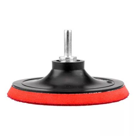 GRAPHITE Gumitányér 125 mm*M14 Tépőzáras+Befogócsa 