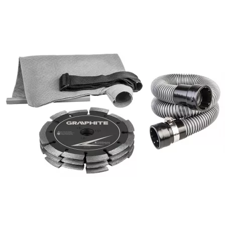 GRAPHITE Falhoronymaró 2400W 150 mm Kg