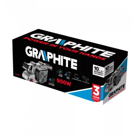 GRAPHITE Szalagcsiszoló 900W 76/533 mm Kg