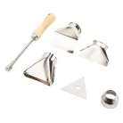 GRAPHITE Hőlégfúvó 2000W 25-550C' 0,8Kg+4Fúv.