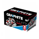 GRAPHITE Gyalugép 1300W 110 mm 5Kg 0-3,5 mm