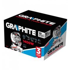 GÉRVÁGÓGÉP 1400W 185MM LÉZER GRAPHITE