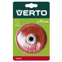 VERTO Fazékkefe M14 75 mm