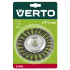 VERTO Körkefe M14 115 mm Sodrott