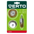 VERTO Csapos Drótkefe Klt. 3R.