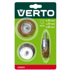 VERTO Csapos Drótkefe Klt. 3R.