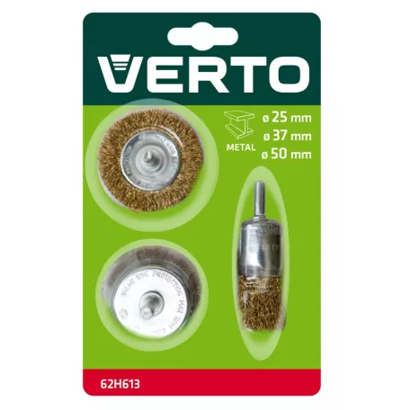 VERTO Csapos Drótkefe Klt. 3R.