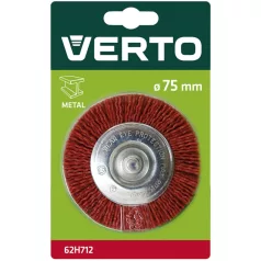 VERTO Körkefe Csapos 75 mm Műa.Szálas