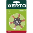 VERTO Kefe Csapos 100 mm Műa.Szálas