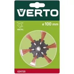 VERTO Kefe Csapos 100 mm Műa.Szálas