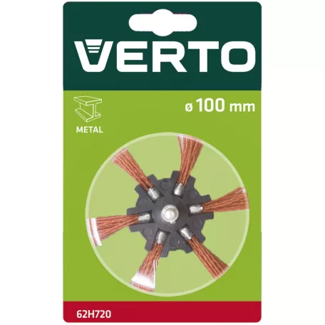 VERTO Kefe Csapos 100 mm Műa.Szálas