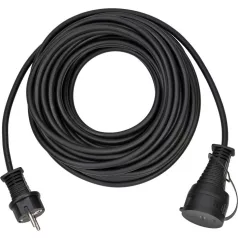 BRENNENSTUHL Hosszabbító 25M Fekete H05R Ip44 1161550 Gumi