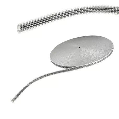 Redőnyhúzó Heveder 14 mm Csúszásgátló Q 50M. Szürke