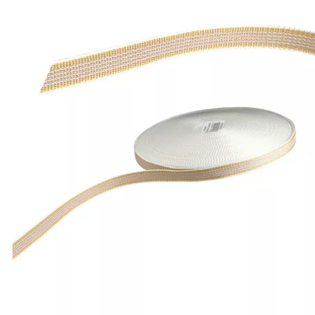 Redőnyhúzó Heveder 14 mm Csúszásgátló Q 50M. Bézs