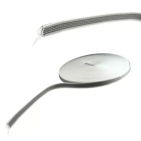 Redőnyhúzó Heveder 23 mm Csúszásgátló Q 50M. Szürke