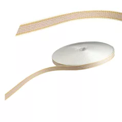 Redőnyhúzó Heveder 23 mm Csúszásgátló Q 50M. Bézs