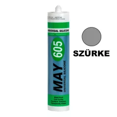   Yoldas Szilikon Tömítő Ragasztó Szürke 280 Gr May605 Univerzális