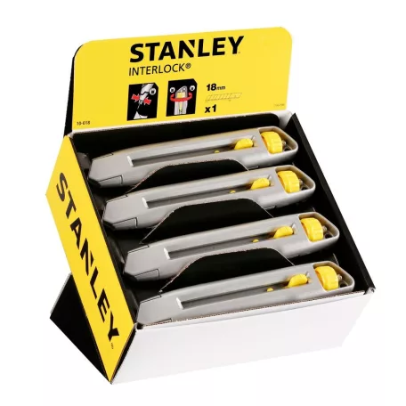 STANLEY Pvc Kés Fémh.18 mm Törd. Interl.* 1-10-018