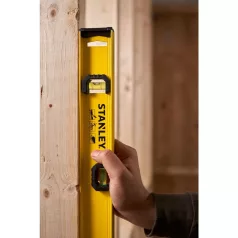STANLEY Vízmérték 45Cm Alu Ütésálló 3Li. 0-42-073