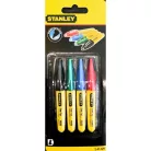 STANLEY Jelölőfilc Vékony 4 Színű 2-47-329