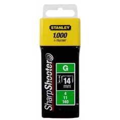 STANLEY Tűzőkapocs G Tipus 14 mm 1000 db 1-Tra709T