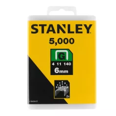 STANLEY Tűzőkapocs G Tip. 6 mm 5000 db - 1-Tra704-5T