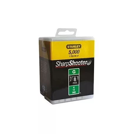 STANLEY Tűzőkapocs G Tip. 8 mm 5000 db -* 1-Tra705-5T