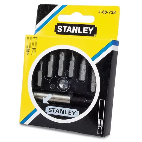 STANLEY Bit Klt. 7R. Pz 0,1,2 L 4,5,6 1-68-738