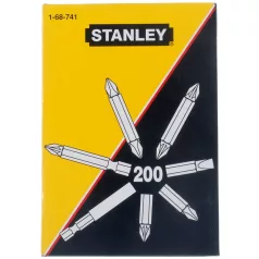 STANLEY Bit Készlet 17Tip. /200 db-Os/ 1-68-741