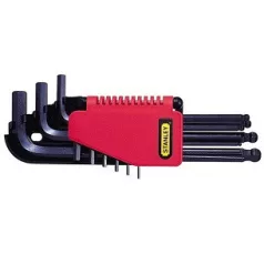 STANLEY Imbuszkulcs Klt.9R.1,5-10 Gömb.* 0-69-256