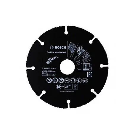 BOSCH Carbide Vágótárcsa Univerz. 125Q 2608901189