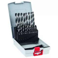 BOSCH Fémcsigafúró Klt. 1-10 mm 19R. Hss 2608577351
