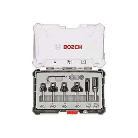 Felsőmaró Készlet 6Rész. Q8mm Él És Prof 2607017469