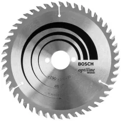 BOSCH Körfűrészlap Vidia 190X30 48F. 2608640617