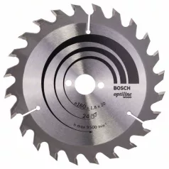 BOSCH Körfűrészlap Vidia 160X20 mm 24F. 2608641171