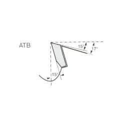 BOSCH Körfűrészlap Vidia165X1,5/1,0X20 mm 2608902148