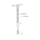 BOSCH Sds Plus Fúrószár 16*250*315 mm 2608833827