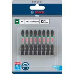 Bit Hegy 1/4" Pz2 55 mm 8 db 2608522331