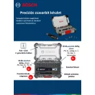 Bit Hegy Klt.43 db. Preciziós Mobil.Bosch 2607002837