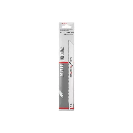 BOSCH Szablyafűrészlap S 1122 Hf 5 db 2608656021