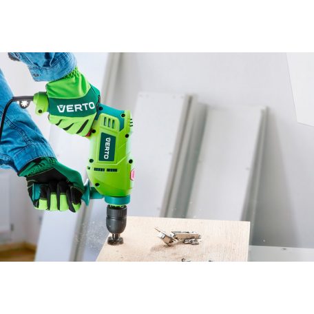 VÉDŐKESZTYŰ BŐR 10" ZÖLD CE VERTO