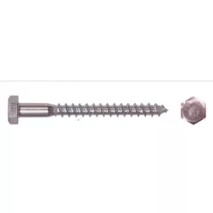 Állványcsavar Horg. 250 db/Cs 6*40 mm